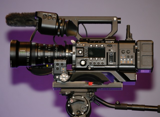 Sony F55 Doc Setup Sony has now addressed most markets with the F5/F55 and now has a product for documentary shooters who previously have used ENG/EFP cameras.