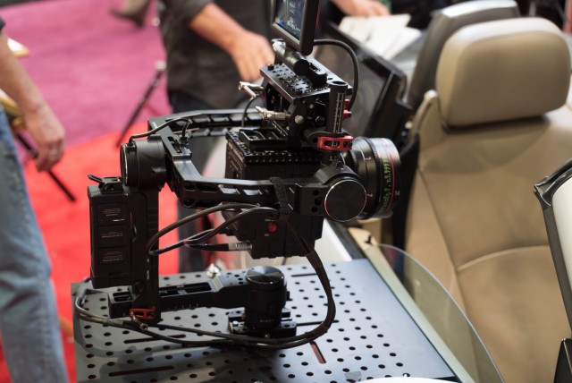 A Matthews Hostess Tray that allows the door to open at NAB 2015