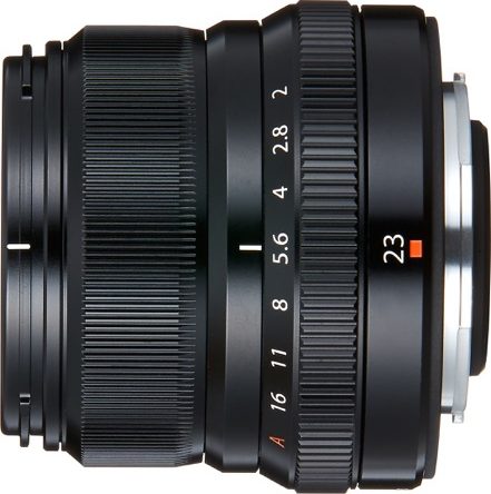 FUJINON XF 23mm F2 Weather Resistant Lens - Film and Digital 