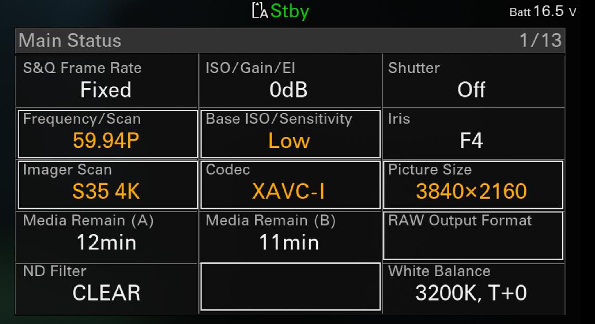 sony fx9 base iso