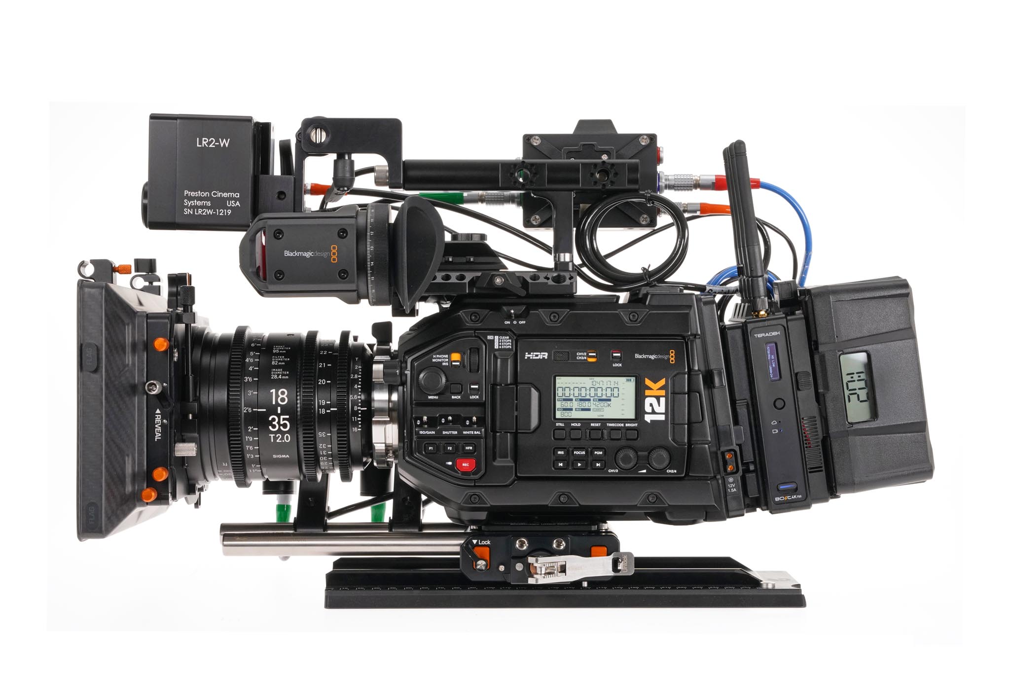 Blackmagic Design URSA Mini Pro 12K with Fujinon XK6X20 20-120mm T3.5