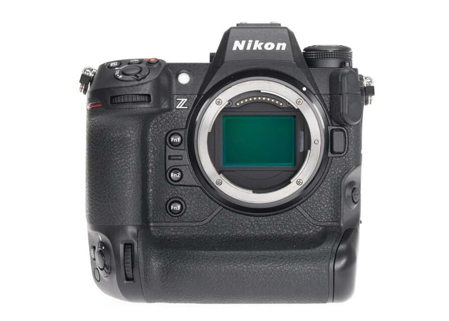 Nikon Z 9 with native Z mount, 16 mm flange focal depth, 55 mm ID.