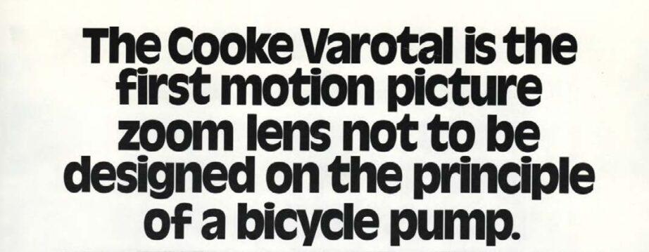 Cooke ad courtesy of ASC Magazine and Cooke Optics.