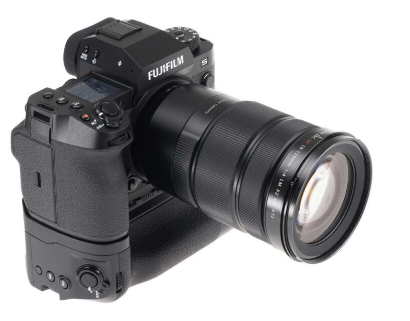 Fujifilm X-H2S camera with a Fujifilm XF18-120mm F4 LM PZ WR Zoom lens.