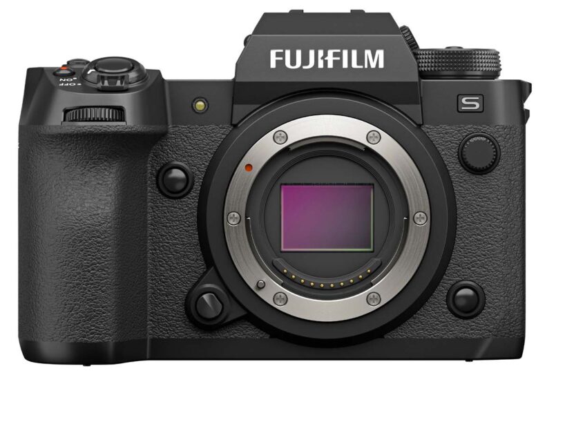 Fujifilm X-H2S with native X Mount (17.7 mm Flange Focal Depth)