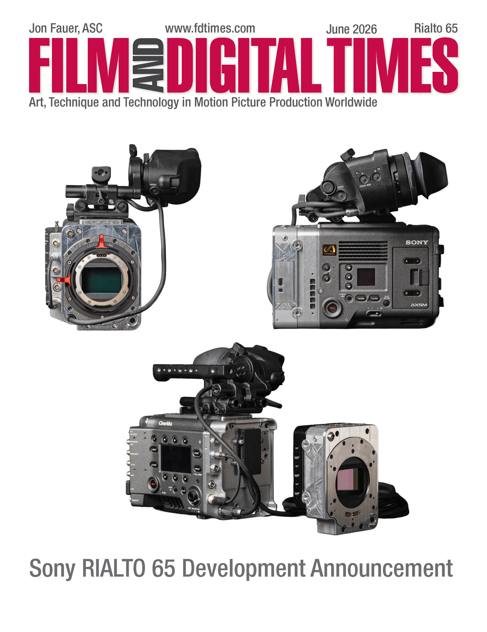 Sony RIALTO 65 FDTimes Report - Film and Digital TimesFilm and